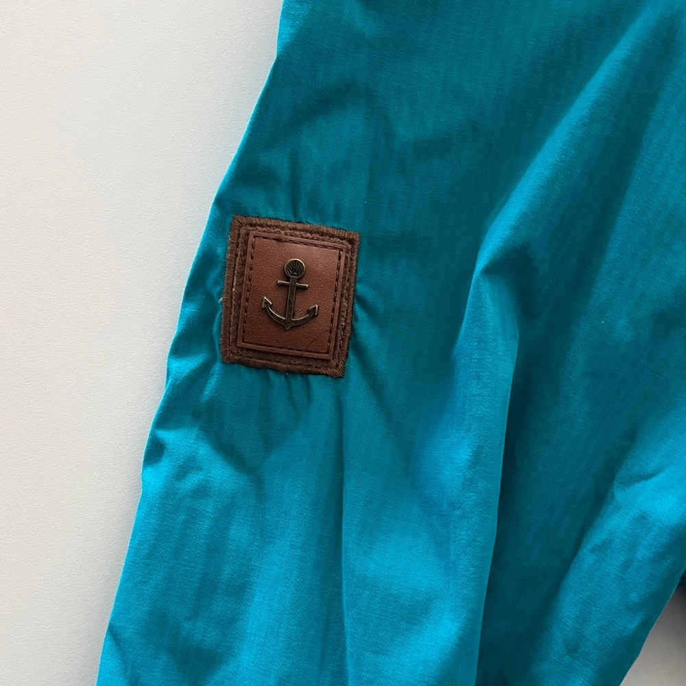 Naketano (Brave New World) Teal Women's light Jacket size M - Picture 6 of 14